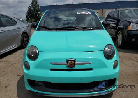 2015 Fiat 500 Abarth z USA, uszkodzony, nr VIN 3C3CFFJH4FT508331